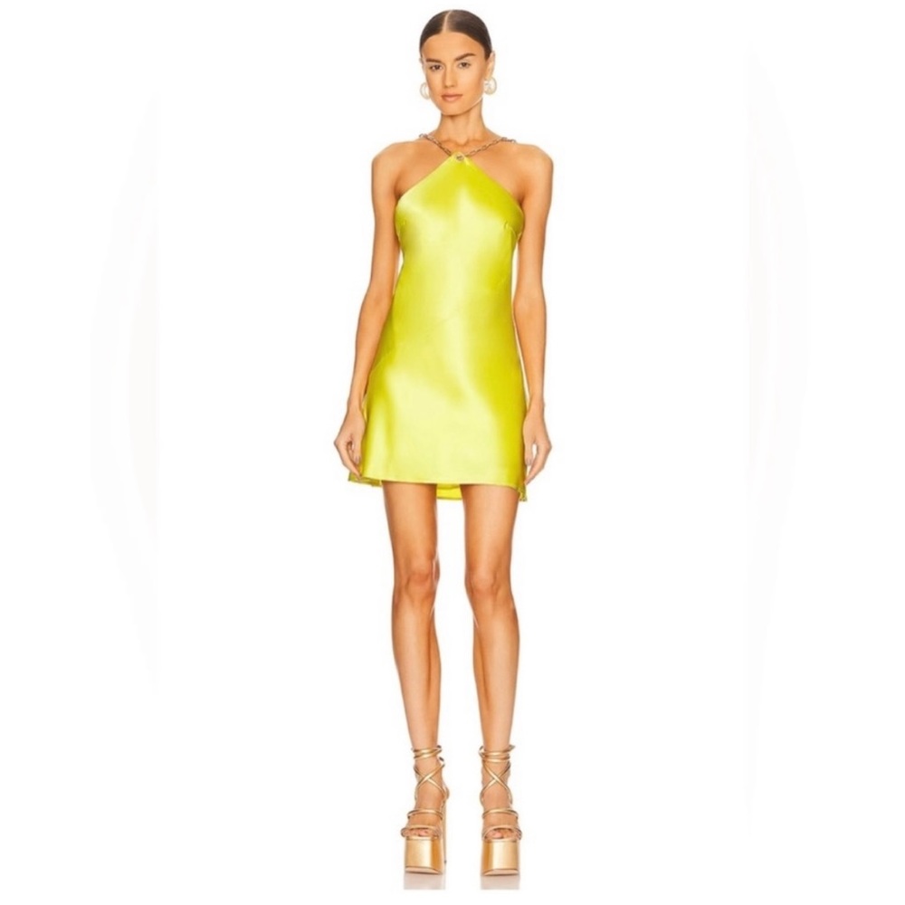 Cult Gaia Minna Dress in Green XS